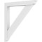 Ekena Millwork Standard Traditional Architectural Grade PVC Bracket with Traditional Ends, 3"W x 36"D x 36"H BKTP03X36X36TRA01 - alternate 1